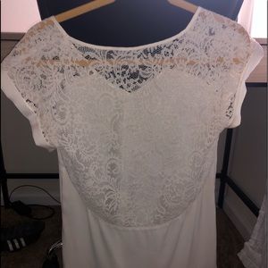 Express Tops - Silk lace skirt Express Tops - Silk lace skirt